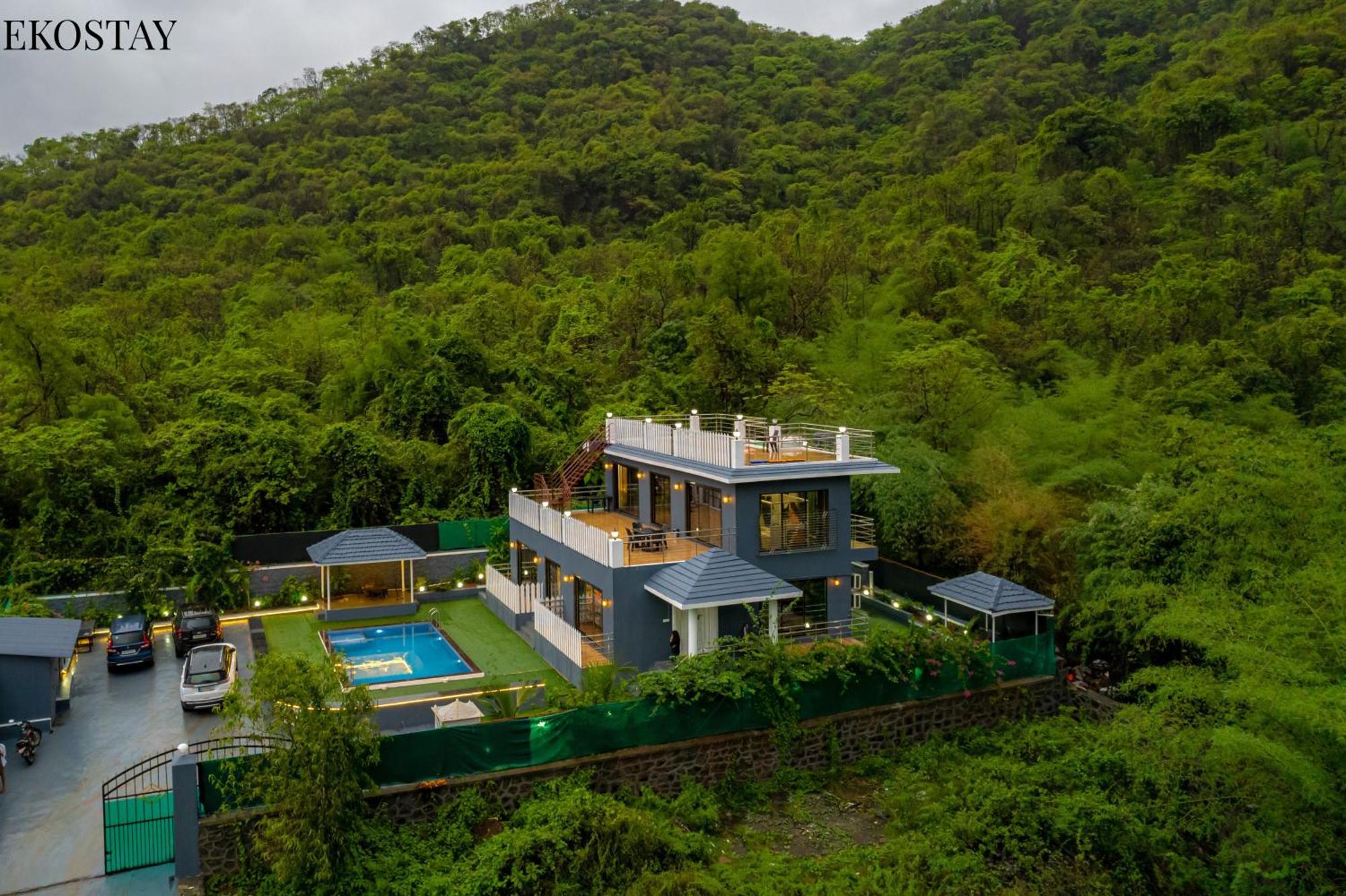 Ekostay - Serene Villa Alībāg Buitenkant foto